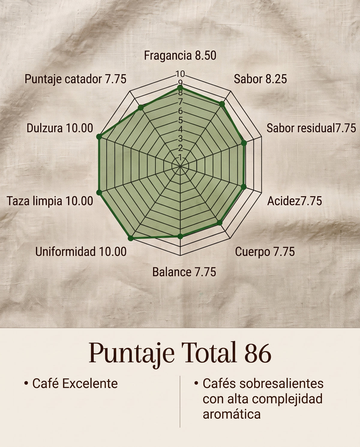 Café tostado La Aurora - Single Farm Coffee